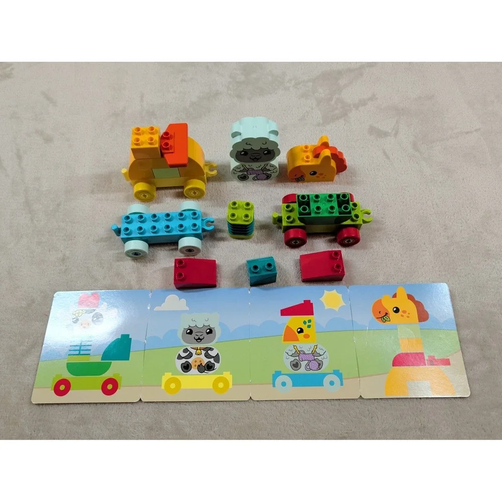 LEGO‎ Duplo My First Animal Train 10412 Building Set 19 Pieces Toddler Toy